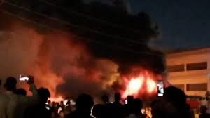 ‫حريق مستشفى الحسين.. الكاظمي يصدر 5 قرارات عاجلة ويعلن الحداد الرسمي.. والحلبوسي: فشل كارثي - CNN Arabic‬‎