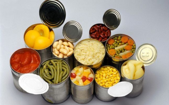 أضرار المعلبات الغذائية