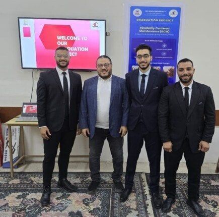 طلاب هندسة المطرية يبتكرون منهجية فعالة للصيانة الذكية
