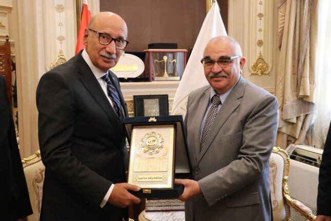 رئيس قضايا الدولة يهنئ المستشار عاصم الغايش برئاسة محكمة النقض
