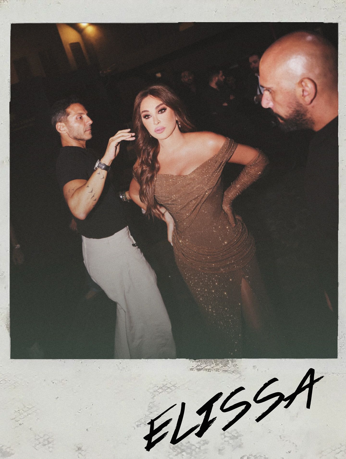 إليسا في الكواليس (إنستغرام)