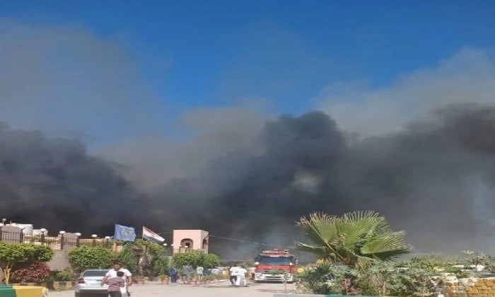 حريق هائل في بتروكيماويات العامرية بالإسكندرية.. والنيابة تفتح تحقيقًا عاجلًا