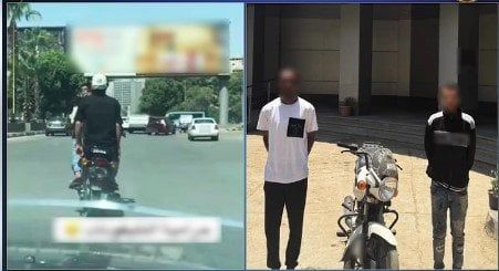 الداخلية تكشف حقيقة فيديو ارتكاب وقائع سرقة بواسطة دراجة نارية