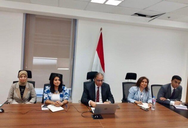 نائب وزير الخارجية يتابع استعدادات انتخابات مجلس الشيوخ في الخارج