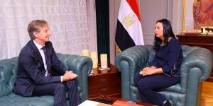 وزيرة التضامن تلتقي الممثل المقيم لبرنامج الأمم المتحدة الإنمائي في مصر - ايجي سبورت