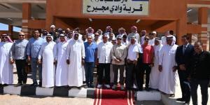 من وادي مجيرح.. محافظ جنوب سيناء يناقش توضيح ملكيات الأراضي مع سكان دهب - ايجي سبورت