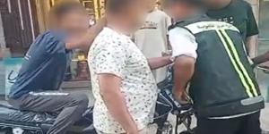 ضبط طالب لسيره عكس الإتجاه بدرجاته النارية واعتراضه على فرد شرطة - ايجي سبورت