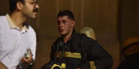 مصر.. انتصار السيسي تشيد بشجاعة بطل إخماد حريق سنترال رمسيس - ايجي سبورت
