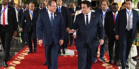 الرئيس السيسي يجري لقاءات موسعة علي هامش الدورة السابعة لاجتماع القمة التنسيقي لمنتصف العام للاتحاد الأفريقي - ايجي سبورت
