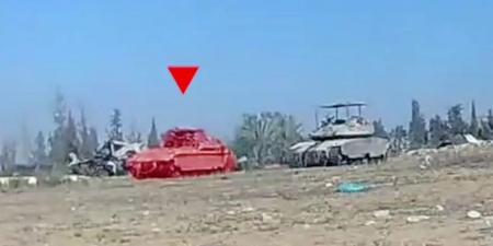 هجوم مركّب للمقاومة الفلسطينية على دبابتين إسرائيليتين في غزة - ايجي سبورت
