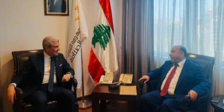 عيسى الخوري بحث مع سفيري المغرب والأردن تعزيز التعاون الصناعي والتجاري - ايجي سبورت