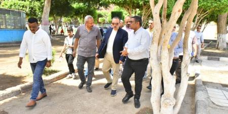 محافظ أسيوط يتفقد حديقة حيوان أبوتيج استعدادًا للبدء في تطويرها - ايجي سبورت