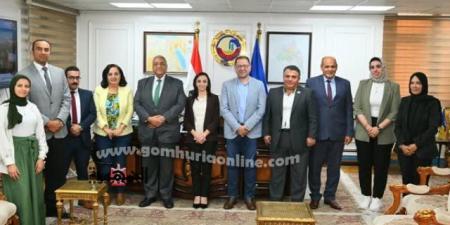 محافظ البحيرةتستقبل وفداً من التنميةالمحلية وبرنامج الأمم المتحدة - ايجي سبورت