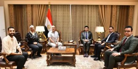 وزير الشباب يلتقي الممثل لصندوق الأمم المتحدة للسكان في مصر - ايجي سبورت