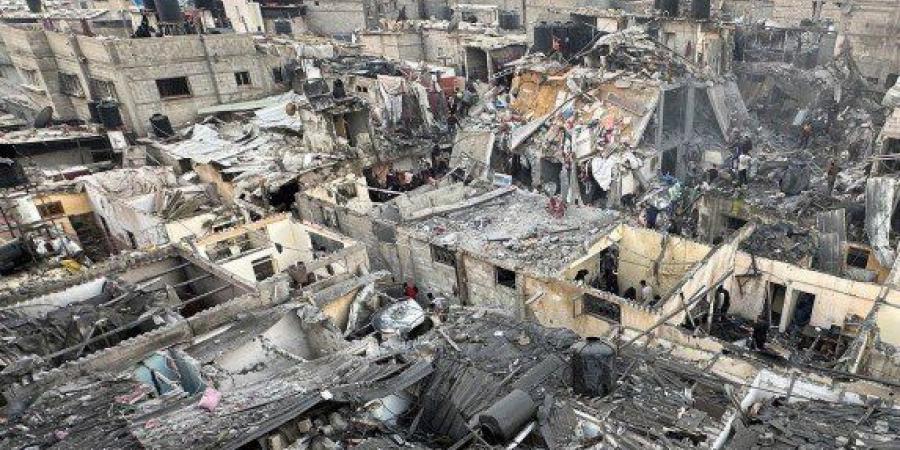 قصف مدفعي إسرائيلي يستهدف منزلا بحي الدرج في مدينة غزة - ايجي سبورت