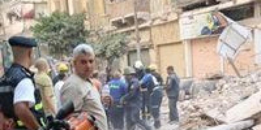 أسماء وفيات ومصابي حادث انهيار عقار في العطارين بالإسكندرية  - ايجي سبورت