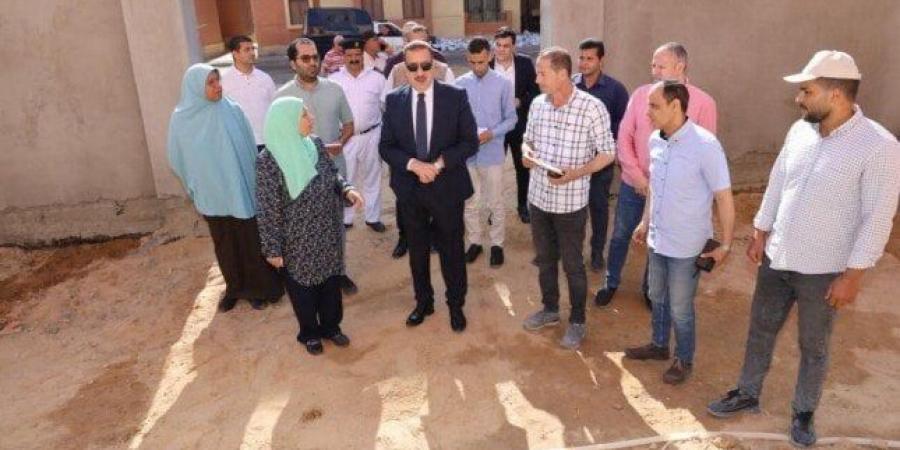 محافظ المنوفية يتفقد مدرستي الطرانة الجديدة للتعليم الأساسي والثانوي - ايجي سبورت