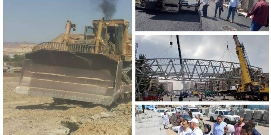 بتوجيهات القيادة السياسية.. رفع كفاءة الطرق بالمحفاظات - ايجي سبورت