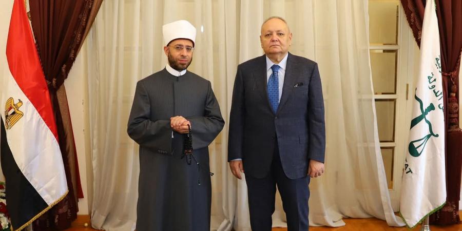 رئيس مجلس الدولة يستقبل وزير الأوقاف لتقديم التهنئة - ايجي سبورت