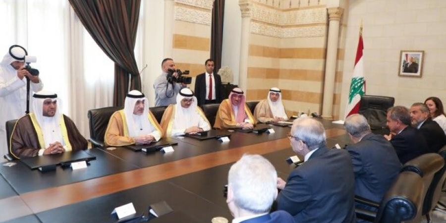 محادثات لبنانية كويتية في السراي وتأكيد على العلاقات الثنائية بين البلدين وأهمية تفعيل اللجنة المشتركة بين البلدين - ايجي سبورت