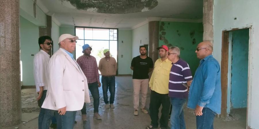 رئيس مركز بحوث الصحراء يقوم بزيارة محطة شمال سيناء في الشيخ زويد ويعلن عن خطة متكاملة لإعادة إعمارها. - ايجي سبورت