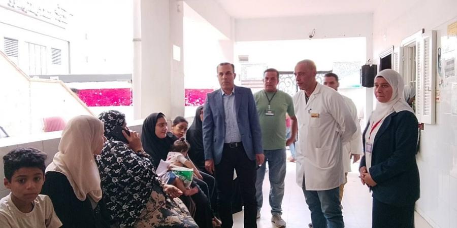 مدير صحة البحيرة يتفقد مستشفى الأطفال بأبوحمص - ايجي سبورت