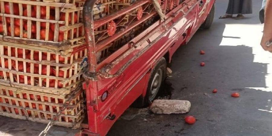 هبوط أرضي مفاجئ يتسبب في سقوط سيارة بالعصافرة شرق الإسكندرية - ايجي سبورت