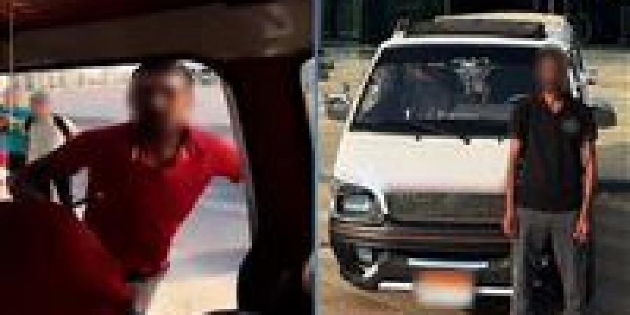 ضبط سائق ميكروباص حاول الاعتداء على راكب بقطعة حديدية في الجيزة - ايجي سبورت