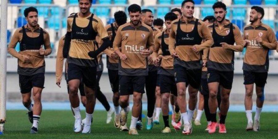 الزمالك يخفف الحمل البدني قبل مواجهة رع الودية - ايجي سبورت