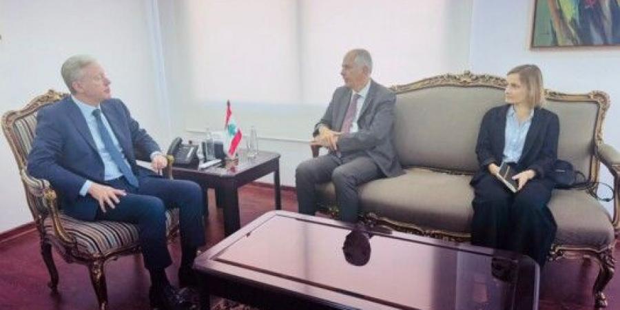 رجّي استقبل سفير فرنسا: لأهمية الاسراع في معالجة الملفات العالقة بين لبنان وسوريا - ايجي سبورت