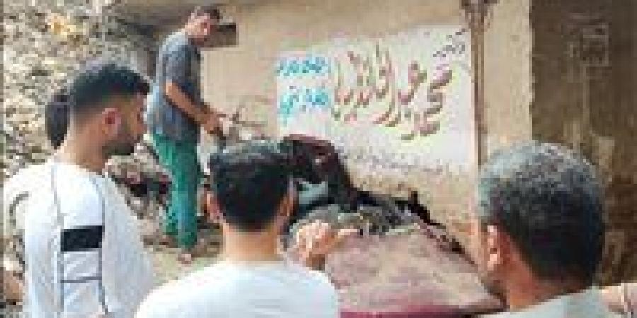 انهيار جزئي بمنزل قديم في مصر القديمة وإصابة شخصين - ايجي سبورت