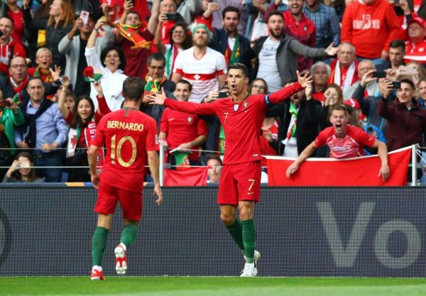 مباراة البرتغال وسويسرا.. ثلاثية رونالدو تضع البرتغال في نهائي دوري أمم أوروبا