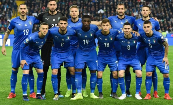 تشكيل مباراة إيطاليا اليوم أمام ليتوانيا في تصفيات كأس العالم 2022