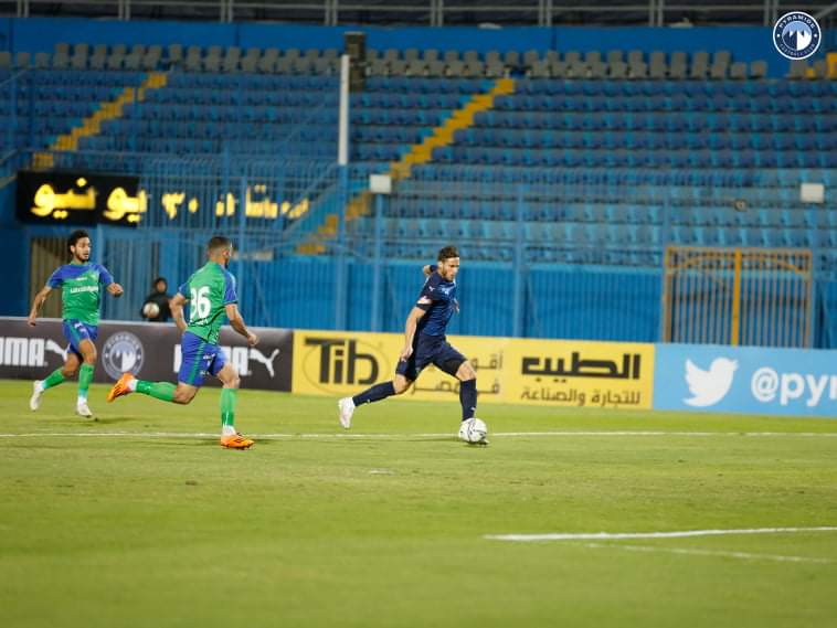نتيجة وأهداف مباراة بيراميدز ضد مصر المقاصة في الدوري المصري