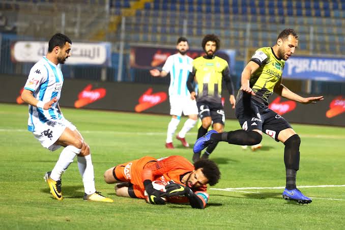نتيجة مباراة المقاولون ضد بيراميدز في الدوري المصري