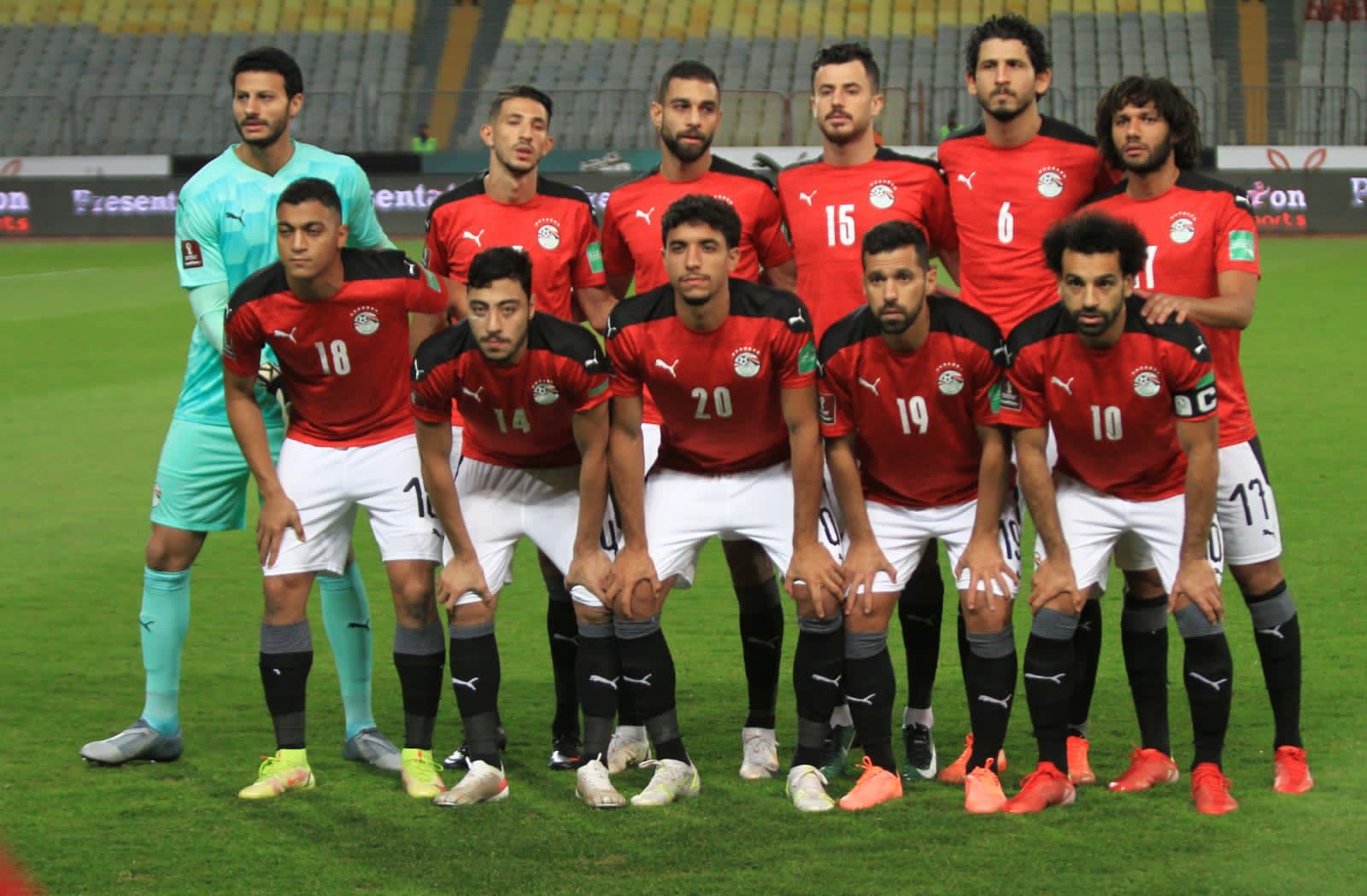 تشكيل منتخب مصر اليوم أمام أنجولا