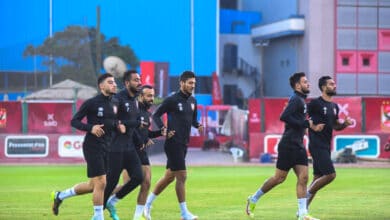 قائمة الأهلي ضد المقاولون العرب في الدوري المصري