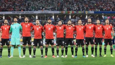 رسميا تشكيل منتخب مصر اليوم ضد تونس في كأس العرب