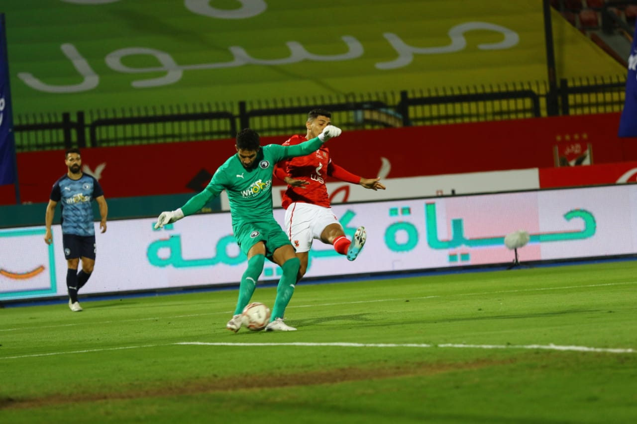 نتيجة مباراة الأهلي ضد بيراميدز في الدوري المصري الممتاز