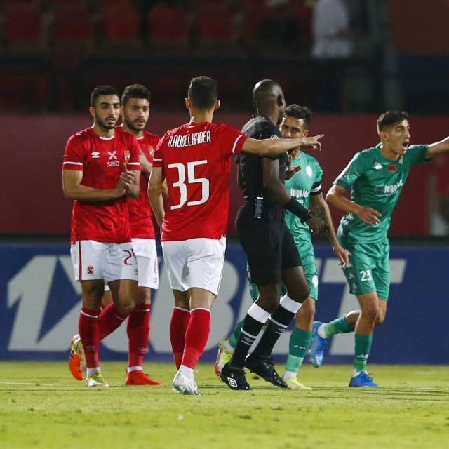 فيديو الرجاء المغربي يسجل هدفا مبكرا ضد الأهلي في دوري أبطال أفريقيا